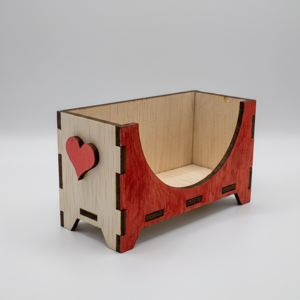 Gepersonaliseerde Bloem Klaproos Onderzetters Set - 6 Stuks + Houten Houder